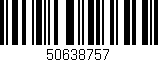 Código de barras (EAN, GTIN, SKU, ISBN): '50638757'