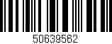 Código de barras (EAN, GTIN, SKU, ISBN): '50639562'
