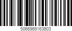 Código de barras (EAN, GTIN, SKU, ISBN): '5066989163803'