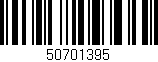 Código de barras (EAN, GTIN, SKU, ISBN): '50701395'