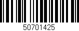 Código de barras (EAN, GTIN, SKU, ISBN): '50701425'