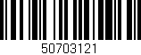 Código de barras (EAN, GTIN, SKU, ISBN): '50703121'