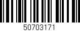 Código de barras (EAN, GTIN, SKU, ISBN): '50703171'