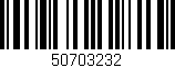 Código de barras (EAN, GTIN, SKU, ISBN): '50703232'