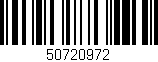 Código de barras (EAN, GTIN, SKU, ISBN): '50720972'