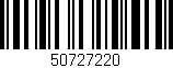 Código de barras (EAN, GTIN, SKU, ISBN): '50727220'