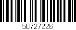 Código de barras (EAN, GTIN, SKU, ISBN): '50727226'