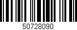 Código de barras (EAN, GTIN, SKU, ISBN): '50728090'