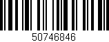 Código de barras (EAN, GTIN, SKU, ISBN): '50746846'