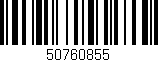 Código de barras (EAN, GTIN, SKU, ISBN): '50760855'