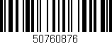 Código de barras (EAN, GTIN, SKU, ISBN): '50760876'