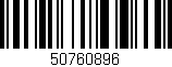 Código de barras (EAN, GTIN, SKU, ISBN): '50760896'