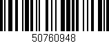 Código de barras (EAN, GTIN, SKU, ISBN): '50760948'