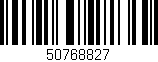 Código de barras (EAN, GTIN, SKU, ISBN): '50768827'