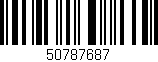 Código de barras (EAN, GTIN, SKU, ISBN): '50787687'