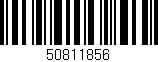 Código de barras (EAN, GTIN, SKU, ISBN): '50811856'