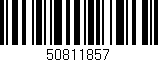 Código de barras (EAN, GTIN, SKU, ISBN): '50811857'