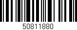 Código de barras (EAN, GTIN, SKU, ISBN): '50811880'