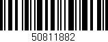 Código de barras (EAN, GTIN, SKU, ISBN): '50811882'