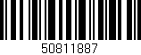 Código de barras (EAN, GTIN, SKU, ISBN): '50811887'