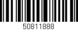 Código de barras (EAN, GTIN, SKU, ISBN): '50811888'