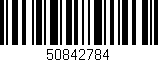 Código de barras (EAN, GTIN, SKU, ISBN): '50842784'