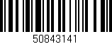 Código de barras (EAN, GTIN, SKU, ISBN): '50843141'