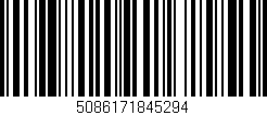 Código de barras (EAN, GTIN, SKU, ISBN): '5086171845294'