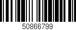 Código de barras (EAN, GTIN, SKU, ISBN): '50866799'