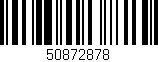 Código de barras (EAN, GTIN, SKU, ISBN): '50872878'