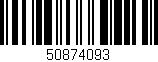 Código de barras (EAN, GTIN, SKU, ISBN): '50874093'
