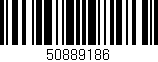 Código de barras (EAN, GTIN, SKU, ISBN): '50889186'