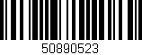 Código de barras (EAN, GTIN, SKU, ISBN): '50890523'