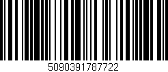 Código de barras (EAN, GTIN, SKU, ISBN): '5090391787722'