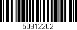 Código de barras (EAN, GTIN, SKU, ISBN): '50912202'