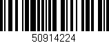 Código de barras (EAN, GTIN, SKU, ISBN): '50914224'