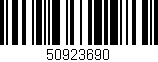 Código de barras (EAN, GTIN, SKU, ISBN): '50923690'