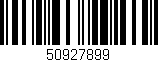 Código de barras (EAN, GTIN, SKU, ISBN): '50927899'