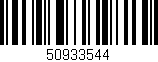 Código de barras (EAN, GTIN, SKU, ISBN): '50933544'