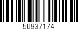 Código de barras (EAN, GTIN, SKU, ISBN): '50937174'
