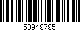 Código de barras (EAN, GTIN, SKU, ISBN): '50949795'