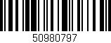 Código de barras (EAN, GTIN, SKU, ISBN): '50980797'