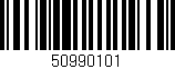 Código de barras (EAN, GTIN, SKU, ISBN): '50990101'