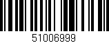 Código de barras (EAN, GTIN, SKU, ISBN): '51006999'