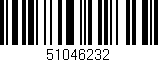 Código de barras (EAN, GTIN, SKU, ISBN): '51046232'