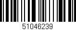 Código de barras (EAN, GTIN, SKU, ISBN): '51046239'