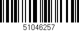 Código de barras (EAN, GTIN, SKU, ISBN): '51046257'