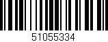 Código de barras (EAN, GTIN, SKU, ISBN): '51055334'