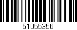 Código de barras (EAN, GTIN, SKU, ISBN): '51055356'