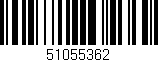 Código de barras (EAN, GTIN, SKU, ISBN): '51055362'